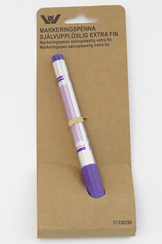 Självupplöslig Marker Penna Lila Tunn Spets