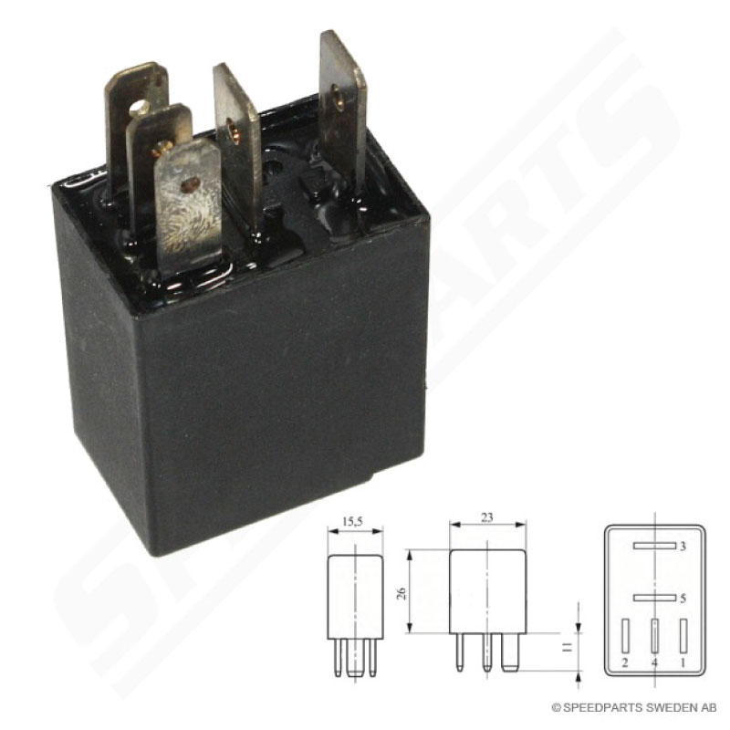 Relay 5-pin multi purpose 9-3 03-12