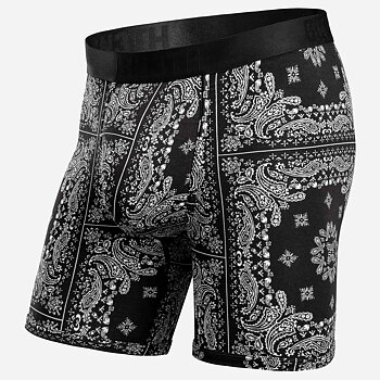 CLASSIC BOXER BRIEF PRINT - BANDANA-BLACK