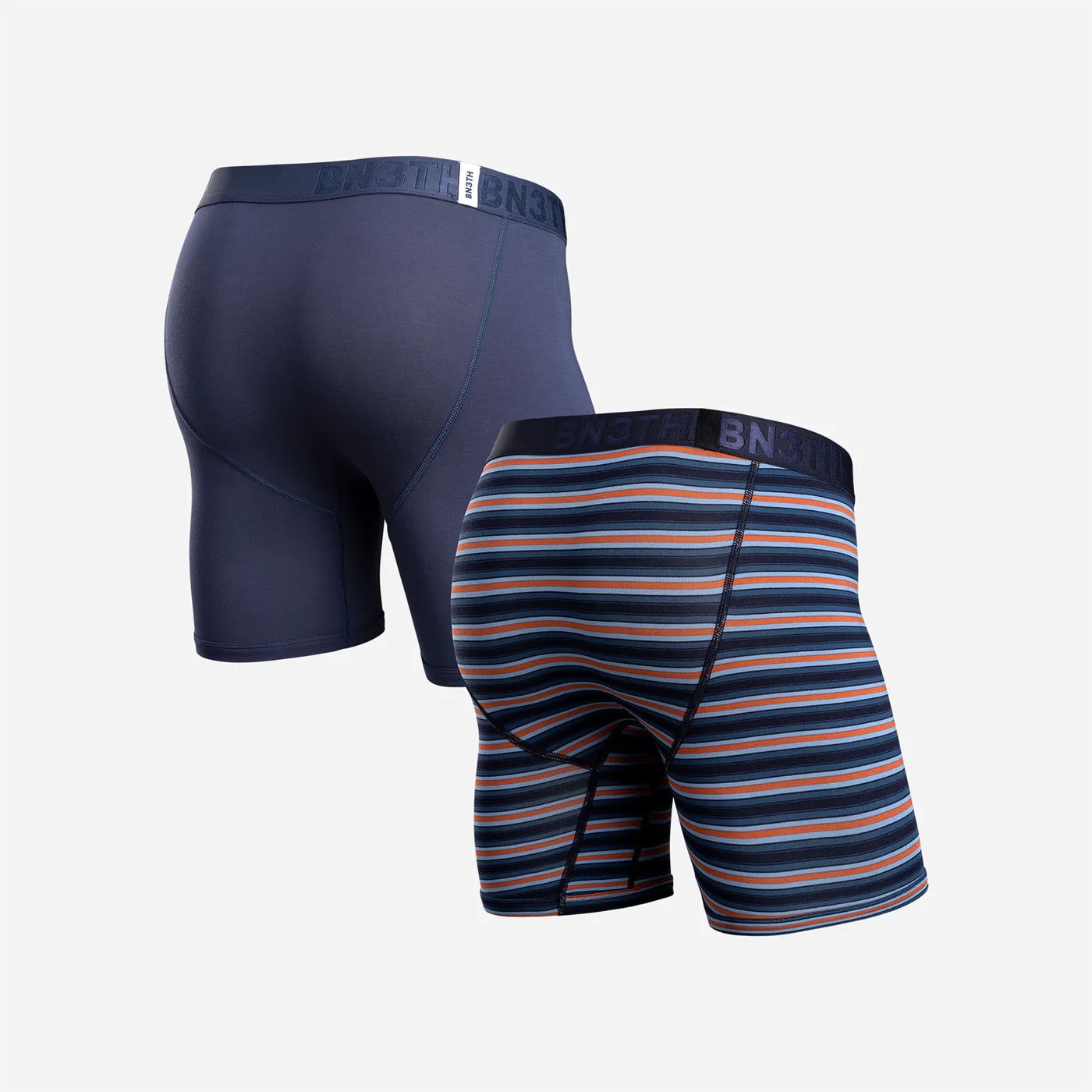 CLASSIC BOXER BRIEF 2 PACK PR. NAVY/TRACK STRIPE DARK NAVY - 2
