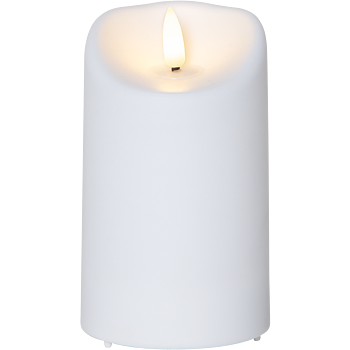 LED Blockljus Flamme 13cm