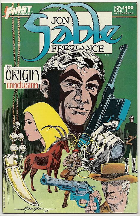 Jon Sable, Freelance # 6 VF/NM