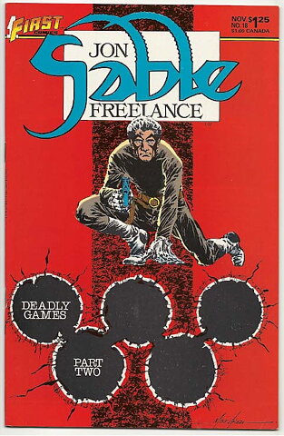 Jon Sable, Freelance # 18 VF/NM