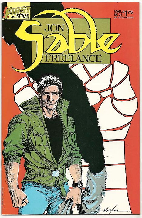 Jon Sable, Freelance # 34 VF/NM
