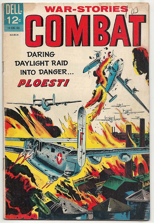 Combat # 23 VG Litet klotter