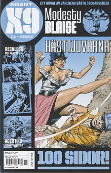 Agent X9 nr 11 2023, Modesty Blaise - Hästtjuvarna