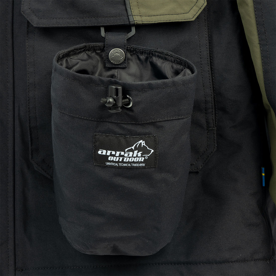 Arrak Outdoor Original Jacket Men/Unisex - Black/Olive