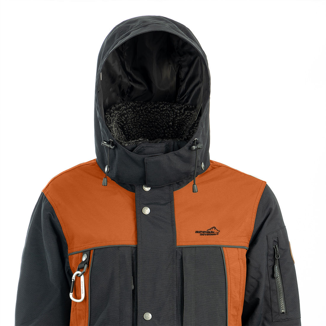 Arrak Outdoor Original Jacket Men/Unisex - Anthracite/Orange