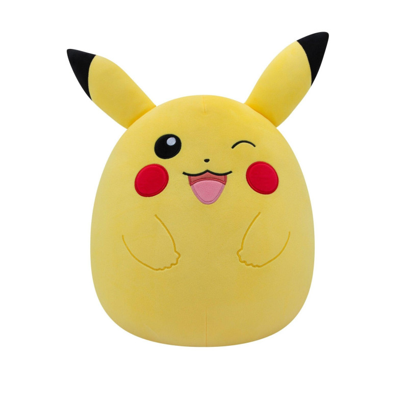 Squishmallows Pokémon Blinkande Pikachu, 35 cm