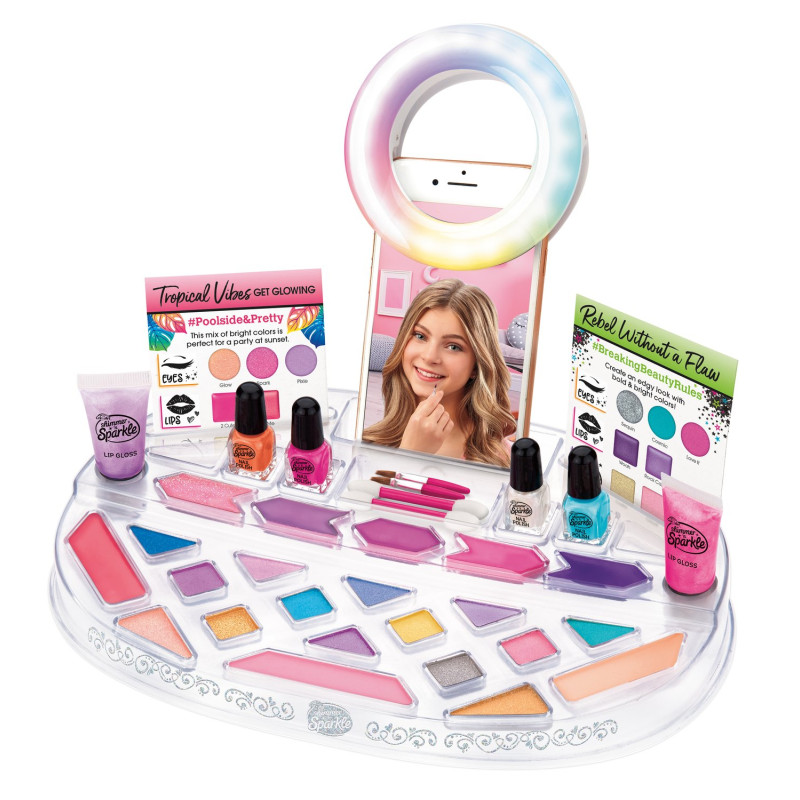 Shimmer N Sparkle Light Up Beauty Studio - 2