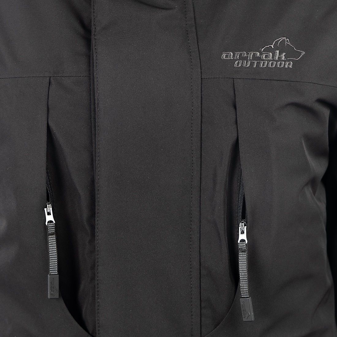 Arrak Outdoor Parkas Jacka Dam - Svart