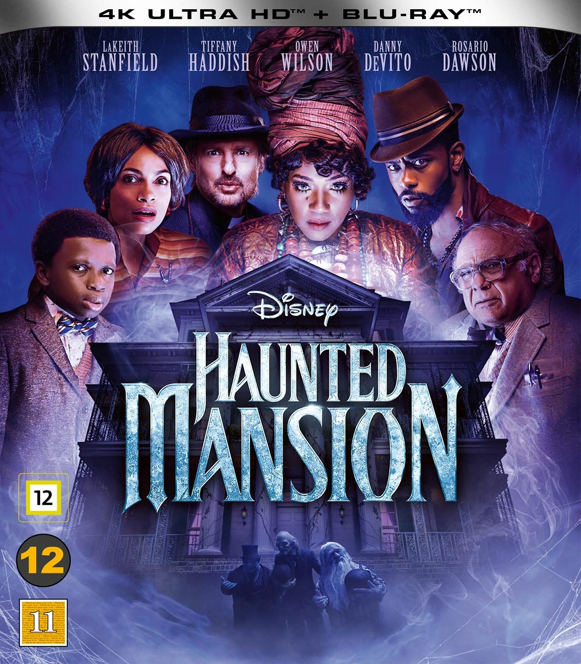 Haunted Mansion (4K Ultra HD + Bluray) Kvarnvideo.se