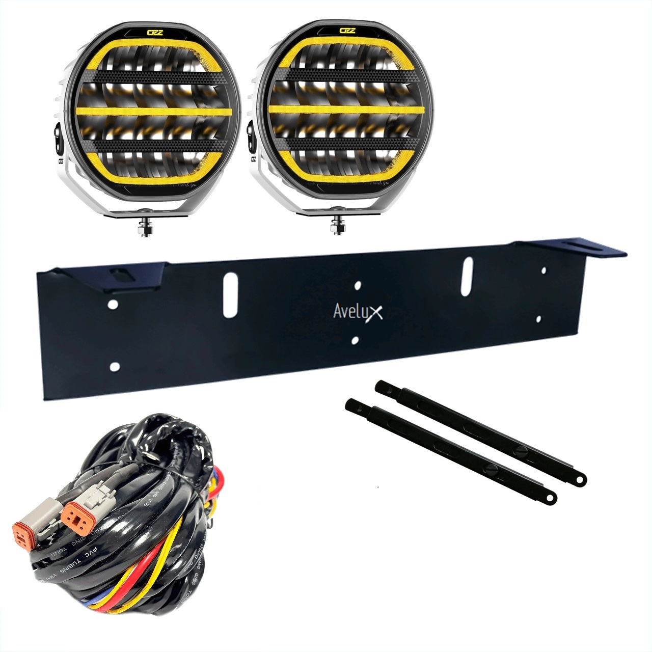 OZZ XR2 P9 LED Ekstralys | White | 2-pakke