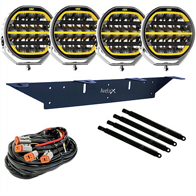 OZZ XR2 P9 LED Ekstralys | White | 4-pakke