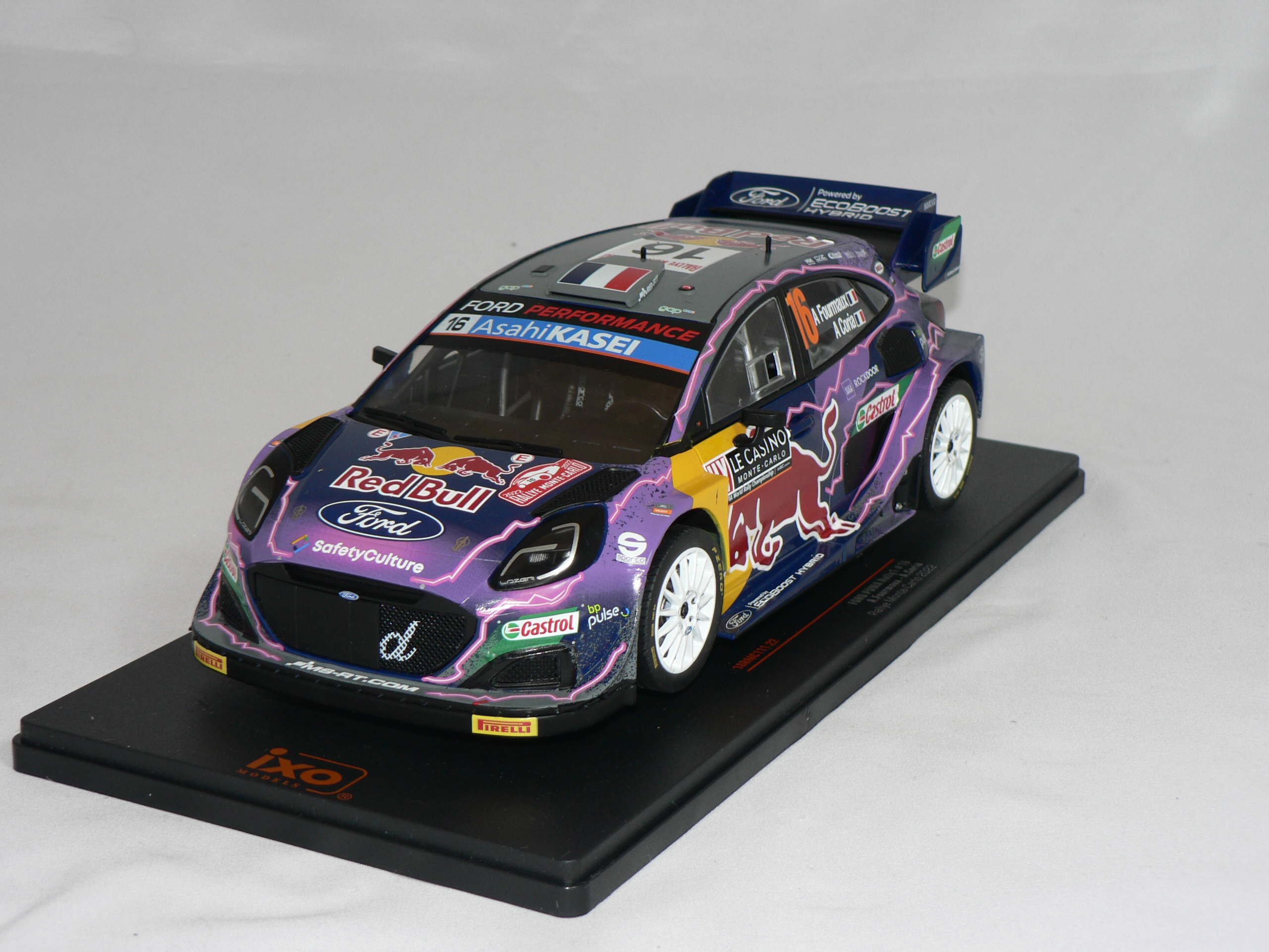Ford Puma #16   2022 Rally Monte Carlo  A.Fourmaux/A.Coria    1:18  IXO