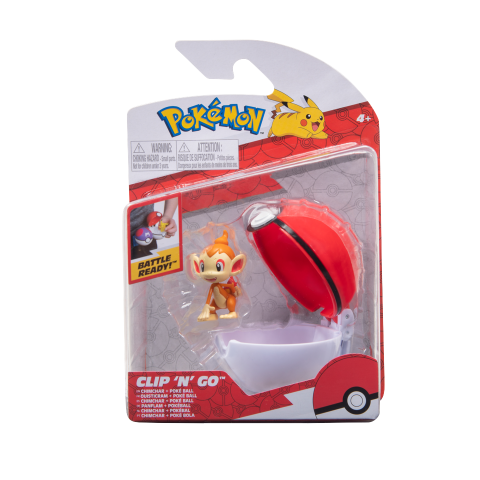 Pokémon Clip N Go, Chimchar - 2