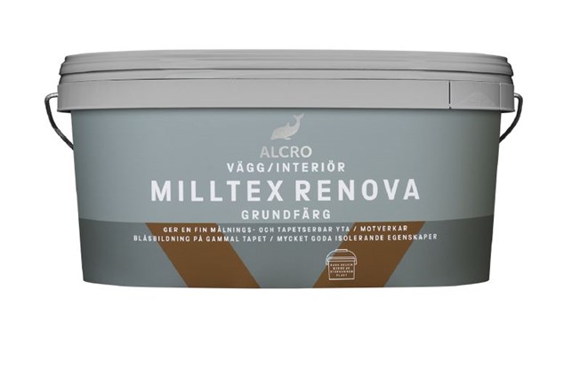 Milltex Renova Grundfärg Vit 4L
