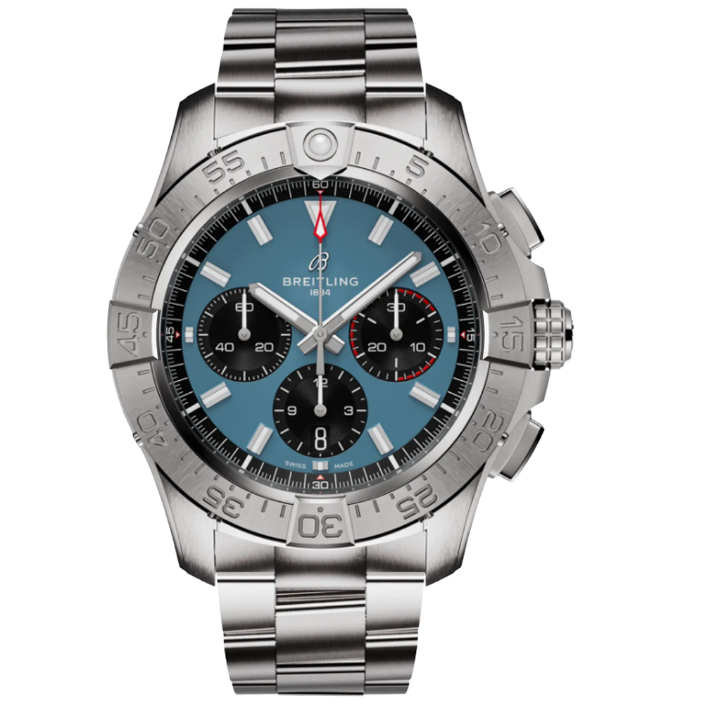Breitling AB0147101C1A1 Avenger B01 Chronograph 44 blå 