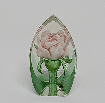Mats Jonasson Målerås Floral Fantasy Ros rosa