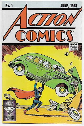Action Comics # 1 Reprint 1988 NM-