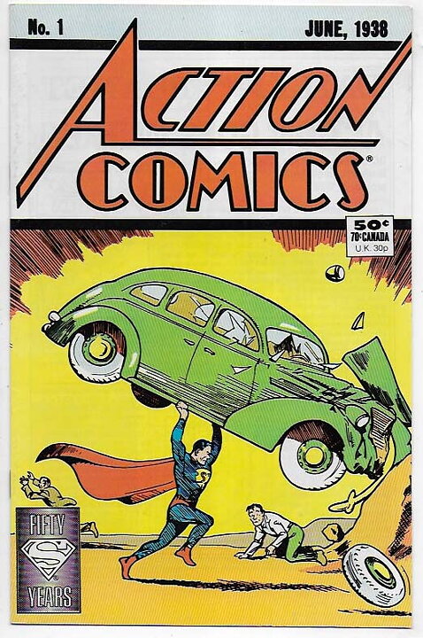 Action Comics # 1 Reprint 1988 NM-