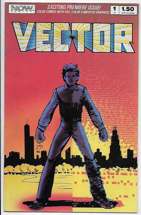 Vector # 1 VF/NM 1st Issue