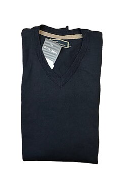 Tröja L  v-hals Navy