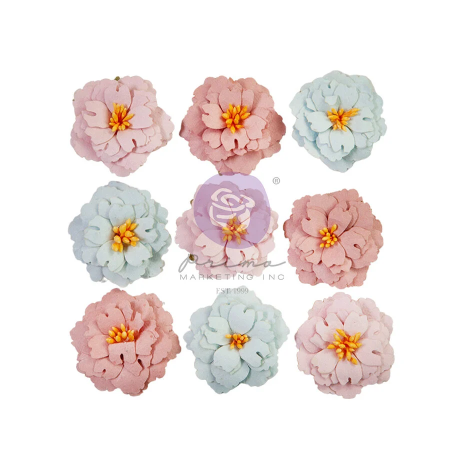 French Blue Flowers Perfect Emotion (9pcs) 
