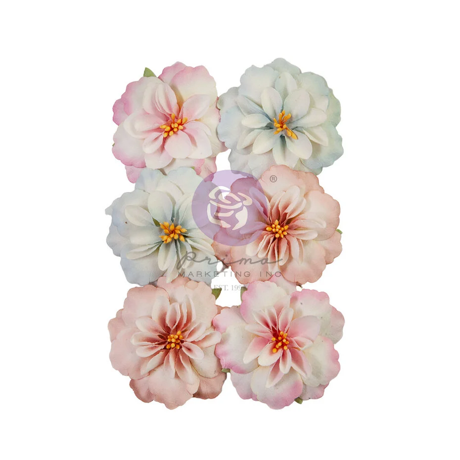 French Blue Flowers In Another Lifetime (6pcs)