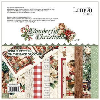 Wonderful Christmas 8x8 Inch Paper Pad
