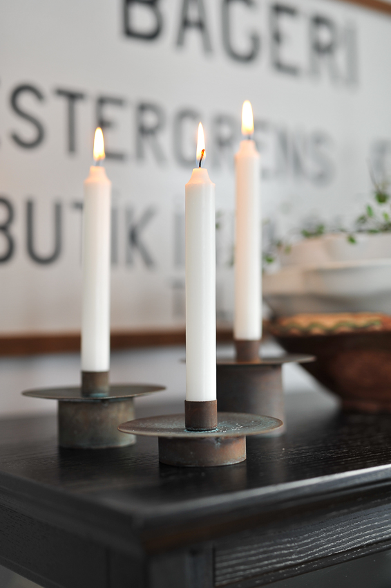 Candlestick - Rust/Copper - Metal - Large - 2