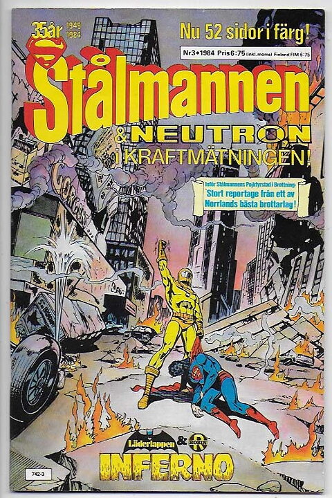 Stålmannen 1984 Nr 3 FN