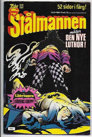 Stålmannen 1984 Nr 5 VG/FN