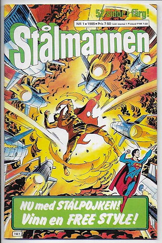 Stålmannen 1985 Nr 1 FN/VF
