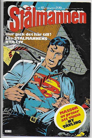 Stålmannen 1985 Nr 10 VG+