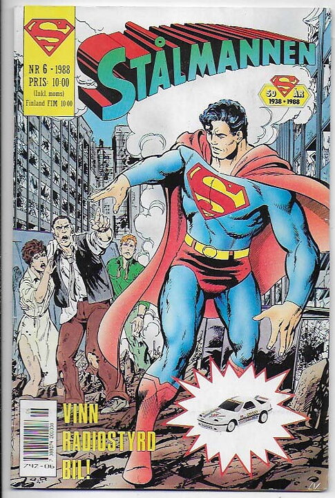 Stålmannen 1988 Nr 6 FN/VF