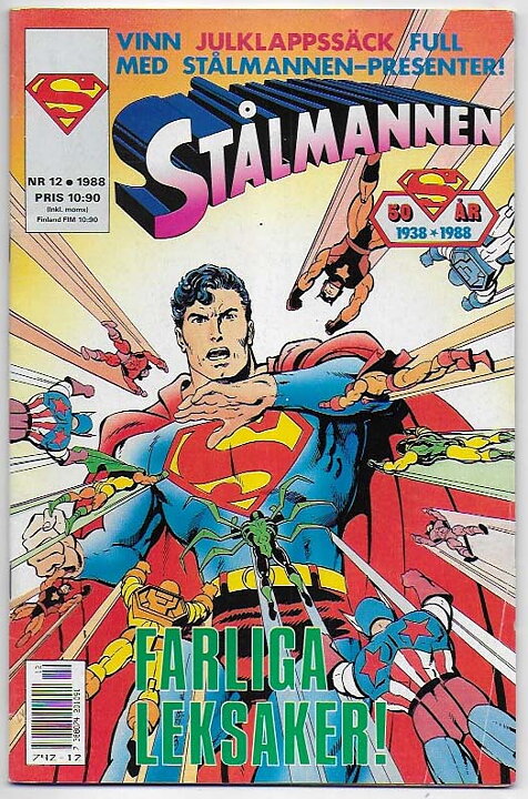 Stålmannen 1988 Nr 12 VG
