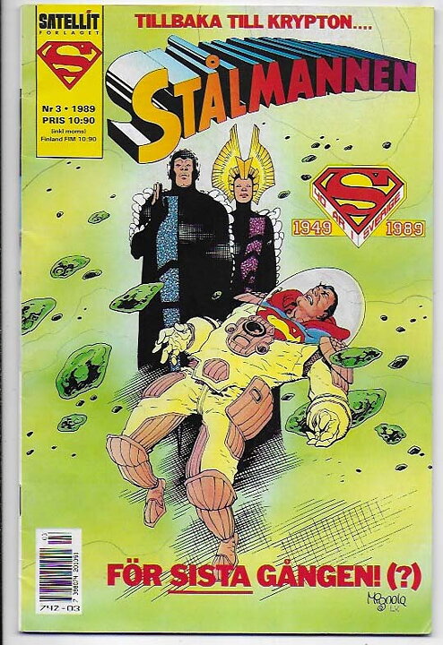 Stålmannen 1989 Nr 3 FN