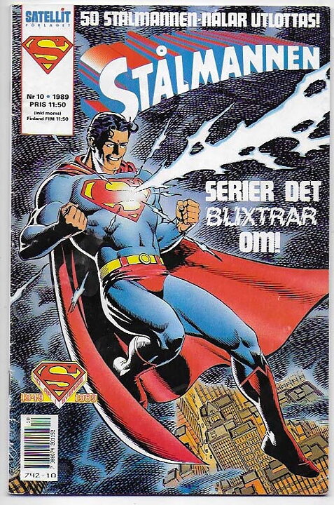 Stålmannen 1989 Nr 10 VG