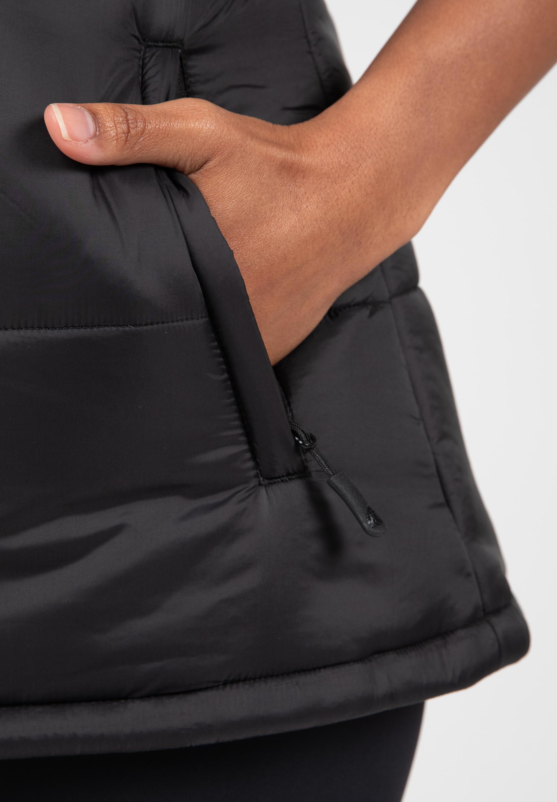 Lucia Puffer Vest, black - 9