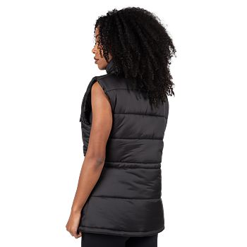 Lucia Puffer Vest, black
