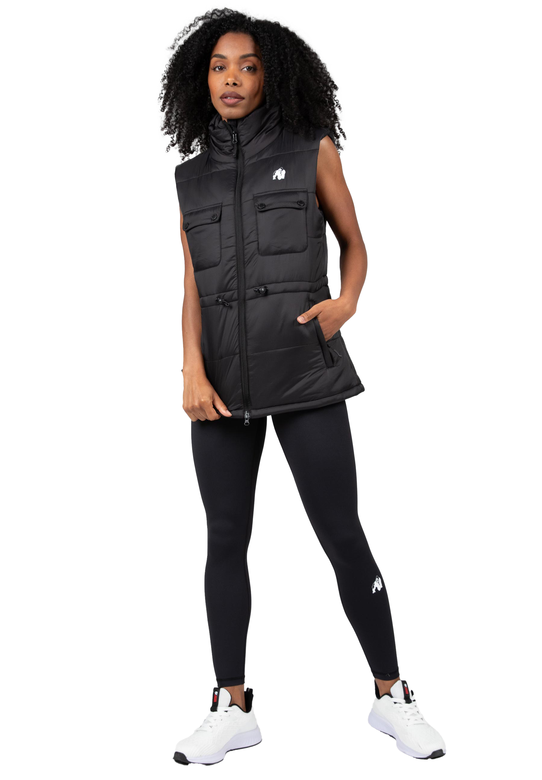 Lucia Puffer Vest, black - 7