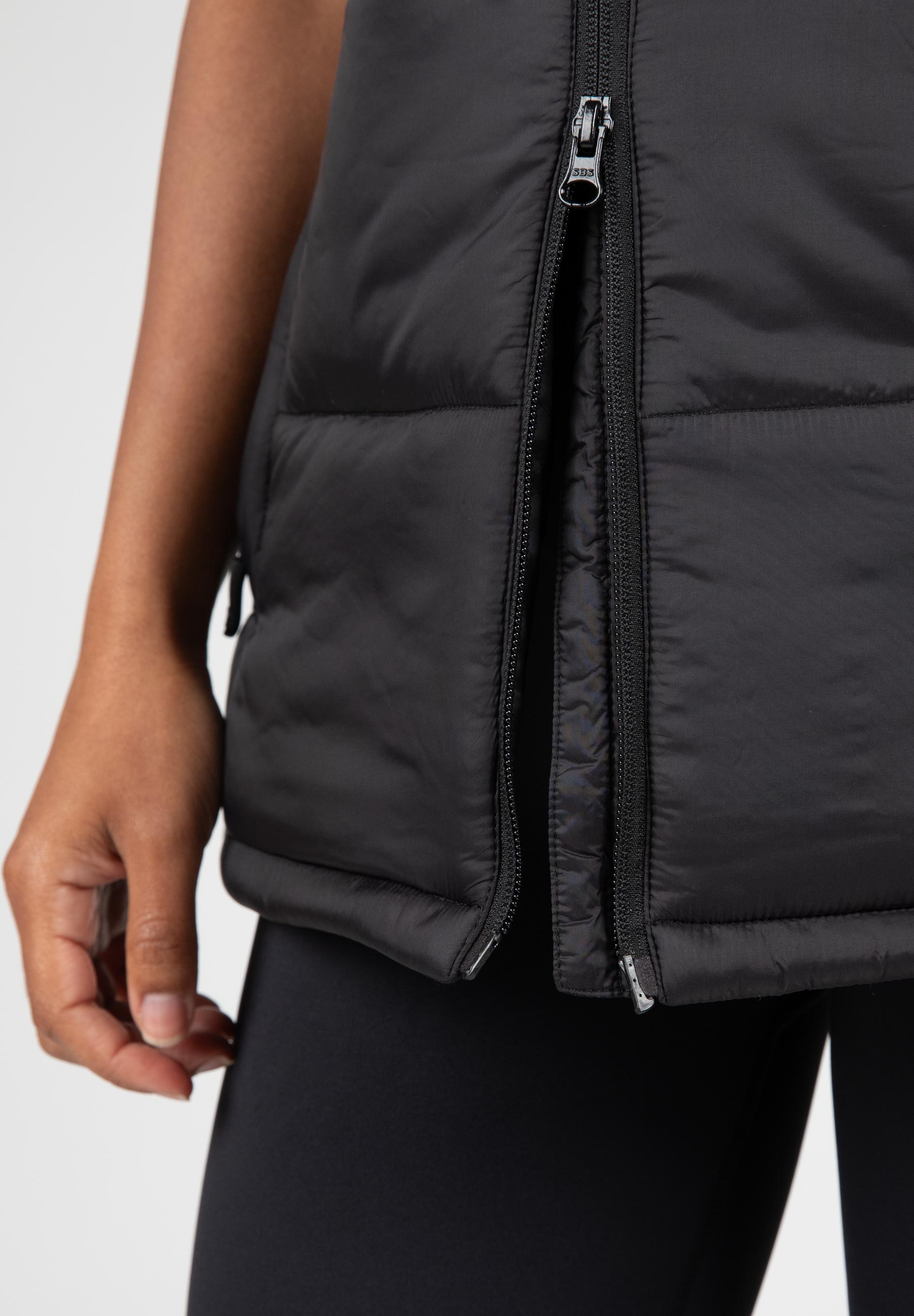 Lucia Puffer Vest, black - 6