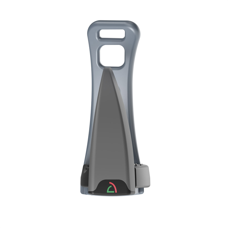 Safe Riding Cover Contemporary Clips - Aluminium Grey - 2