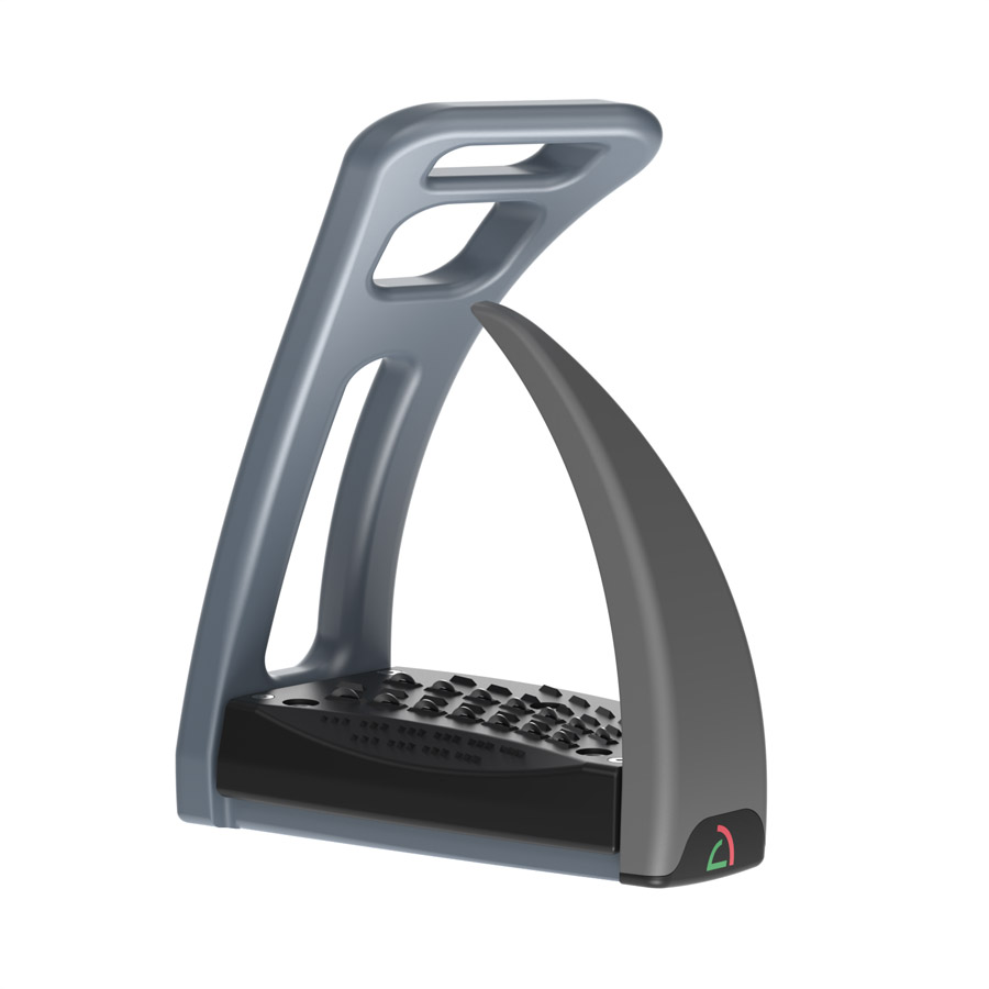 Safe Riding Cover Contemporary Clips - Aluminium Grey