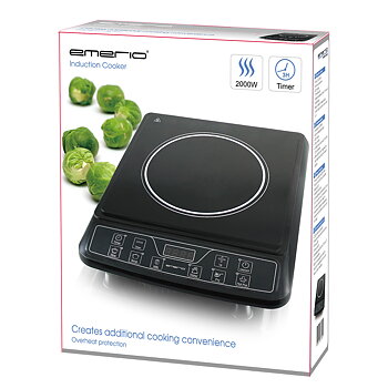 Induktionsplatta Timer 2000W