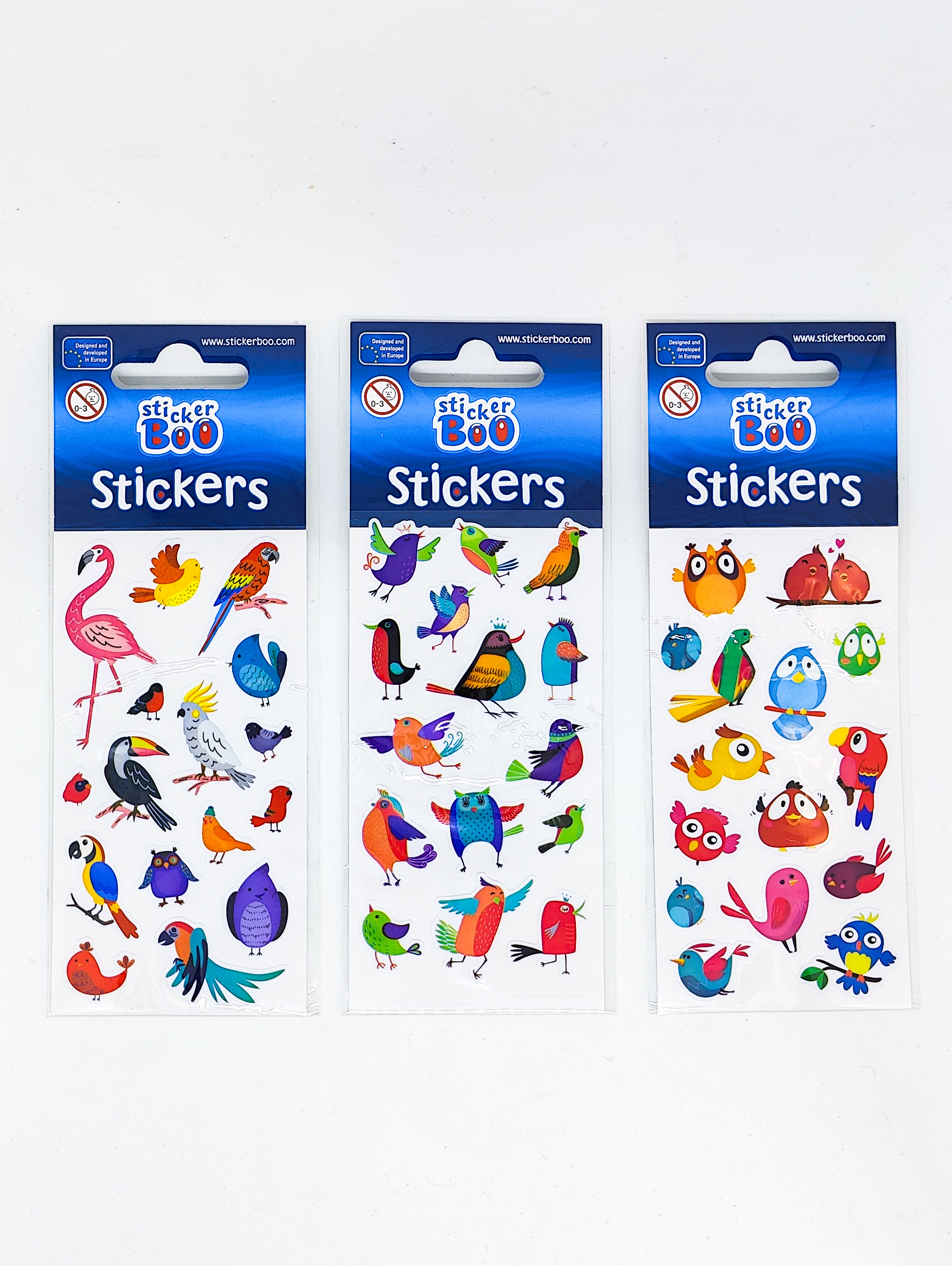 Sticker Boo Stickers Linnut
