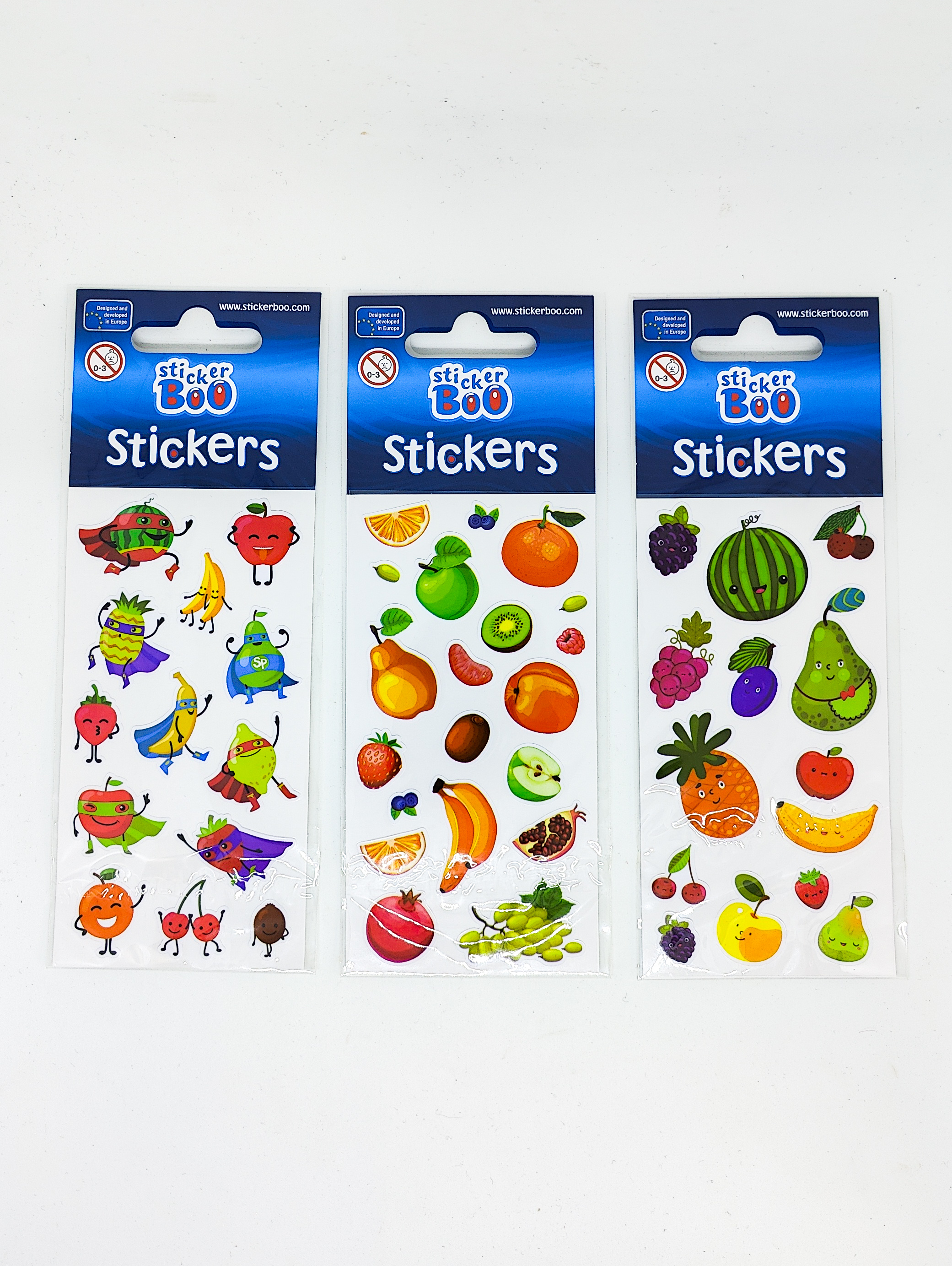 Sticker Boo Stickers Hedelmiä ja marjoja