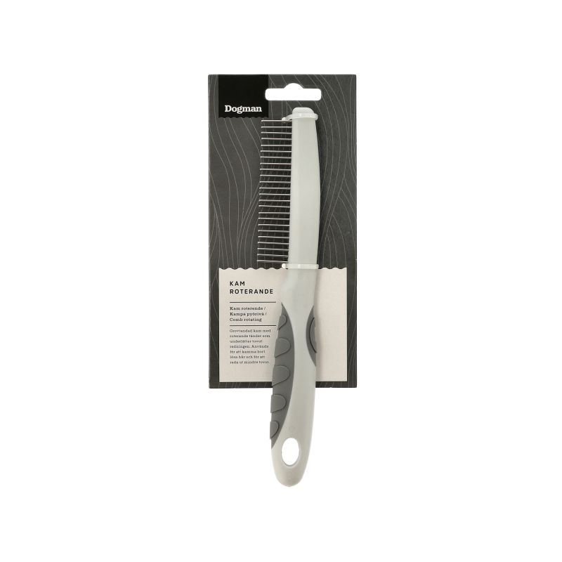 Kam roterande Grå 21,5cm - 2