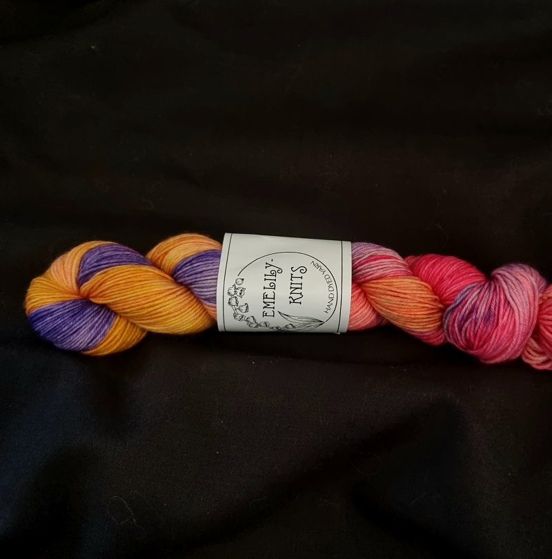 Emelilyknits Sock Jungle Beat 50g
